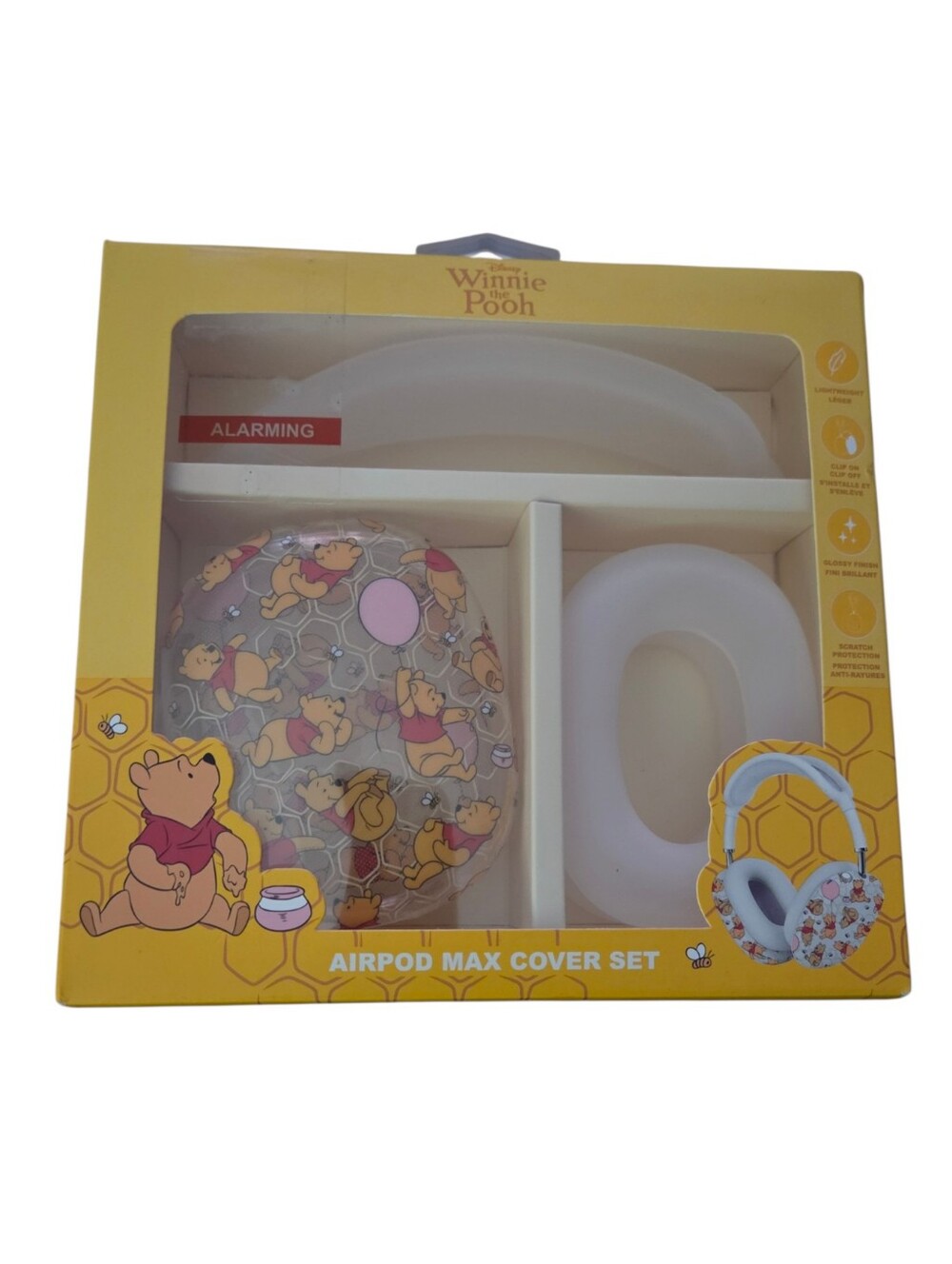 Disney Winnie the Pooh AirPods Max Cover Set Case Headband Silicone NEW